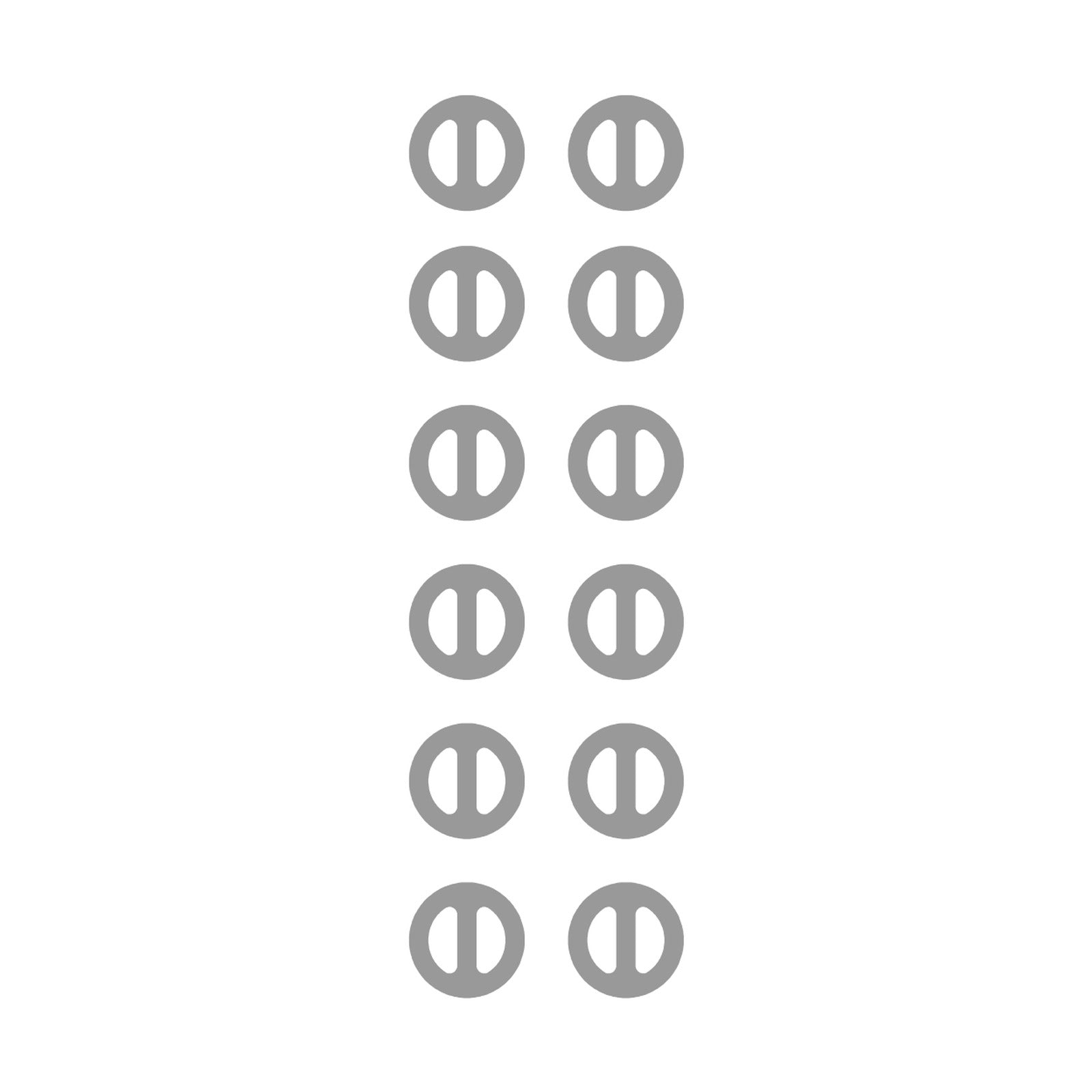 RING T BAR - 12PCS