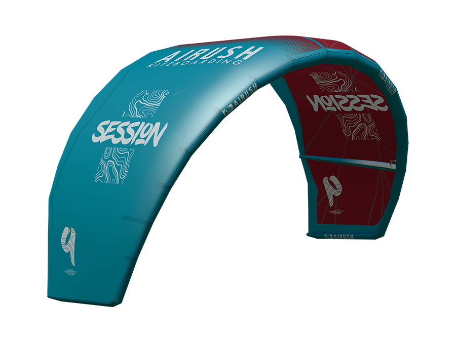 Alex Pastor Kite Club - Airush Destination Store and Kiteschool Kites 5 - Red & Teal Airush Session