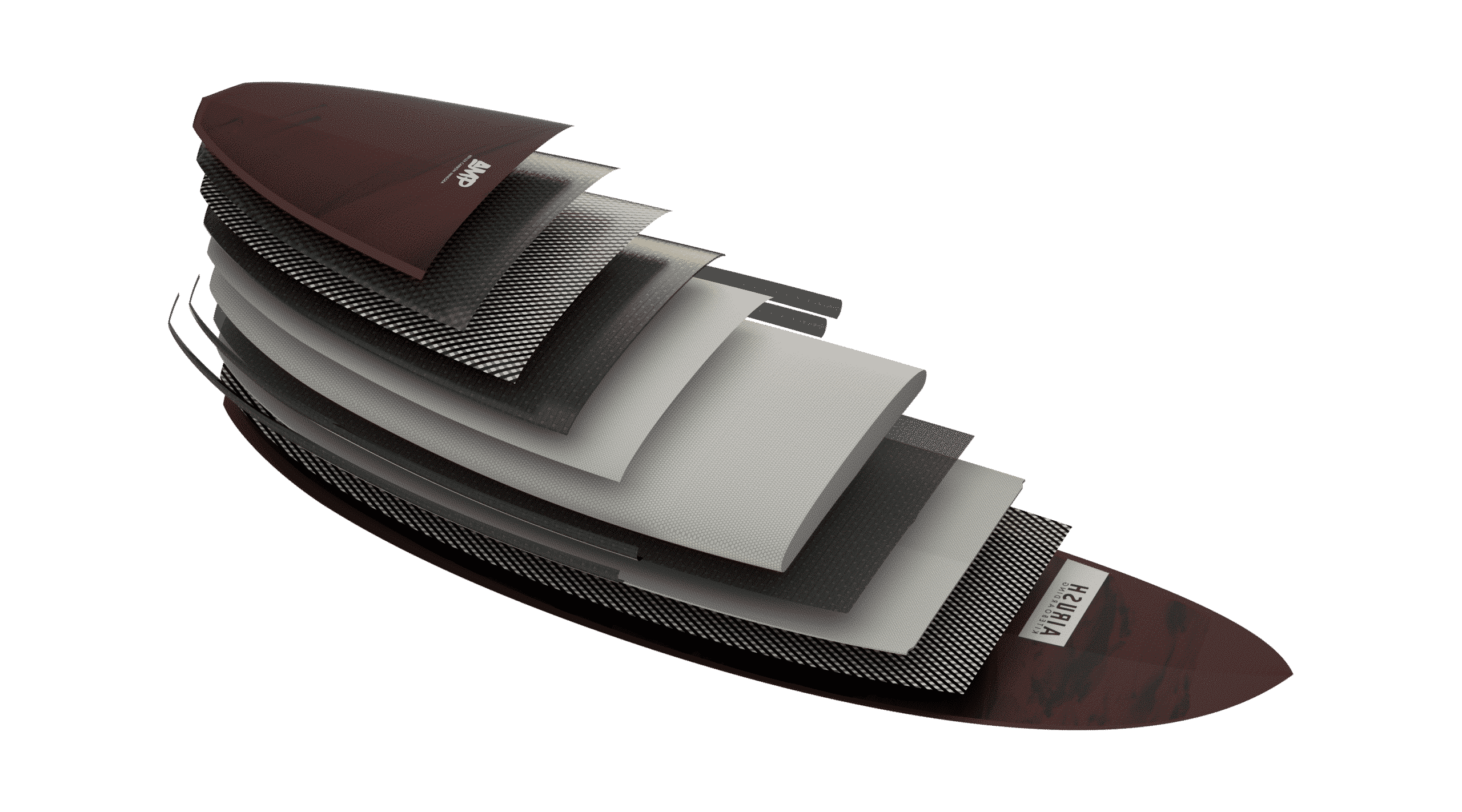 airush-AMP-Carbon-Innergra_ConstructionAMP Carbon Innegra Surfboard
